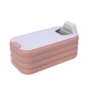 อ่างอาบน้ำทำน้ำแข็งแบบพกพาขนาดใหญ่อ่างน้ำวนแบบพับเก็บได้ - Product Image 1