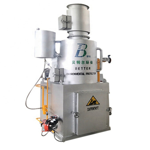 Two <strong>Chambers</strong> Fully Burning Poultry Dead Chicken Pet Medical Waste Incinerator Burner Pet Animal <strong>Cremation</strong> Machine - Product Image 3