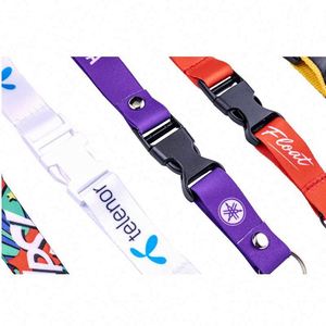 Oem Blank Sublimation <b>Polyester</b> Nylon Masking Plain Medal Ribbon Cheap Personalized Custom Logo Printed <b>Lanyard</b> - Product Image 5