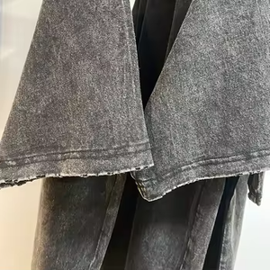 T-shirt da <span class=keywords><strong>Uomo</strong></span> di Alta Qualità Stile Y2K Hip Hop Streetwear, 100% Cotone, Motivo Tinta Unita Ricamato, Taglia Molto Grande, Vestibilità Ampia Lavorata a Maglia - Product Image 4