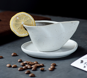 Petite tasse à café <span class=keywords><strong>italienne</strong></span> avec soucoupe pour petits shots de café, mini-tasses à expresso en céramique - Product Image 1