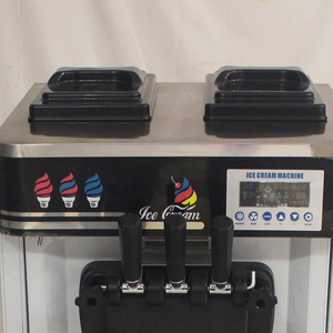 Machine à glaces <span class=keywords><strong>italienne</strong></span> à 3 mains pour faire des glaces molles, des cornettos, nouvelle machine à glaces pour les petites entreprises - Product Image 5