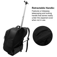 Sacs d'ordinateur de voyage à roulettes, sacs à dos roulants pour hommes, mochilas, sac à dos pour ordinateur portable à roulettes, grande capacité, portable