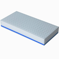 Éponge nano mélamine haute densité à 3 couches avec éponge PU Kit de nettoyage pour bateau et avion avec support de tampon