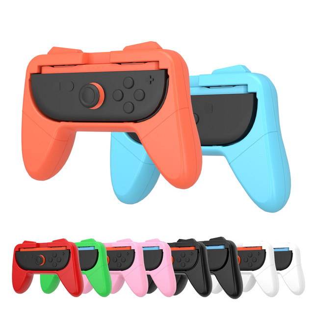 Switch 2 Handle Grips Left Right Joystick Holder Wireless NS2 Plastic 2PCS Pack Gaming Accessory