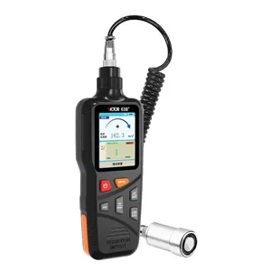 Détecteur de vibrations numérique haute sensibilité 0~1999 µm, sonde de mesure de vitesse/déplacement/accélération, vibromètre à écran couleur - Product Image 4
