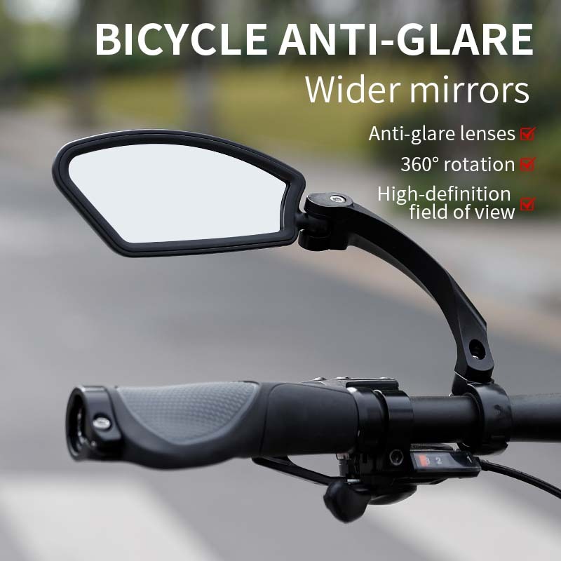 Electric Bike Mirrors Clear Wide Range