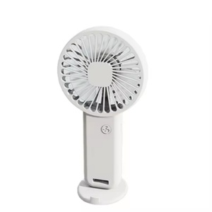 USB Rechargeable Desktop Stand air <b>Cooler</b>, Handheld Small Portable <b>Mini</b> Fan - Product Image 1