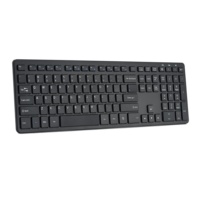 Produsen Kustom Baru Gunting Mini Baterai 2*AAA Bahan ABS Tahan Air Ultra Tipis Keyboard Nirkabel 2,4G K435 untuk & iOS