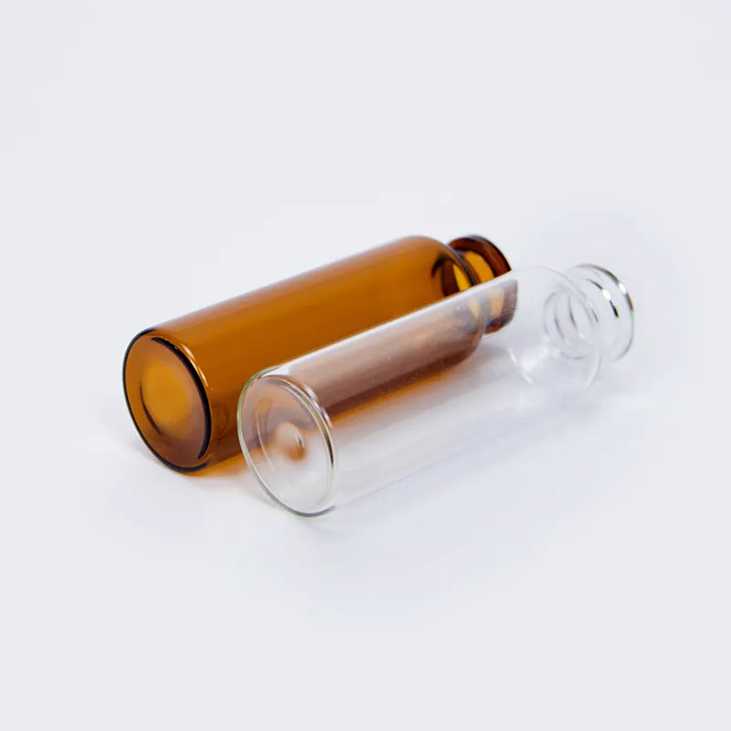 Viales de vidrio de laboratorio estériles personalizados 10 ml vitamina B 12 viales para inyecciones