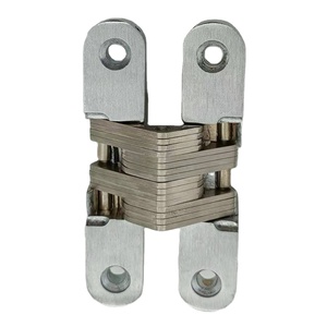 Bisagras de puerta ocultas invisibles ocultas de aleación de zinc <span class=keywords><strong>Bisagra</strong></span> <span class=keywords><strong>oculta</strong></span> <span class=keywords><strong>Soss</strong></span> Cross para puertas al ras - Product Image 1