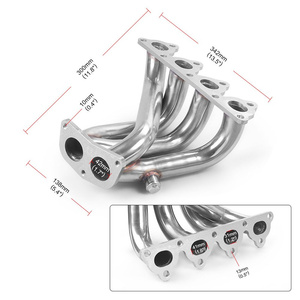 Colector de Escape de Acero Inoxidable para Honda Civic (1988-2000), Colector de Admisión para Motor D15 - Product Image 5