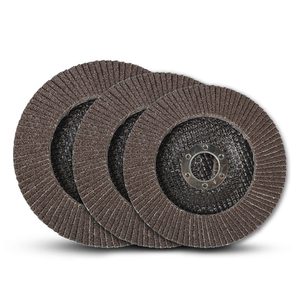 Wholesale 115mm Aluminum Oxide Flap Disc 40#~120# Grit Medium Hardness for Grinding SS/Iron OEM Supported Abrasive <strong>Tools</strong> - Product Image 2