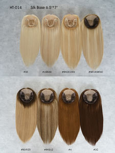 Topper de Cabello Humano Europeo 6.5*7 con Base de Seda para Mujer, Peluca con Base de Seda para Alopecia en Damas - Product Image 4