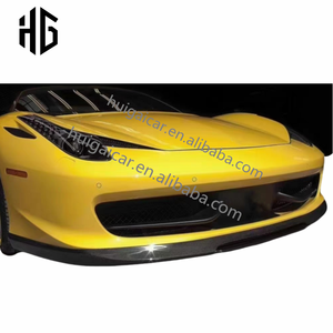 Alerón Delantero de Fibra de Carbono Brillante de Alta Calidad, Kit de Carrocería para <span class=keywords><strong>Ferrari</strong></span> <span class=keywords><strong>458</strong></span>, Cubiertas de Ventilación de Aire, Piezas de Carrocería - Product Image 5