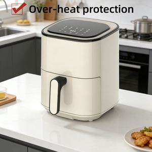 Nouvelle Friteuse à Air Électrique Carrée Sans Huile 2026, Appareil de Cuisine Domestique à Contrôle Numérique avec Fonction Cuisson - Product Image 5