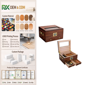 Estuches <span class=keywords><strong>de</strong></span> Madera Clásicos <span class=keywords><strong>de</strong></span> Doble Piso para Cigarros <span class=keywords><strong>de</strong></span> Lujo, <span class=keywords><strong>Precio</strong></span> <span class=keywords><strong>de</strong></span> Fábrica, Humidores <span class=keywords><strong>de</strong></span> Madera Lacada Personalizados, Caja <span class=keywords><strong>de</strong></span> Almacenamiento Portátil Ecológica - Product Image 1