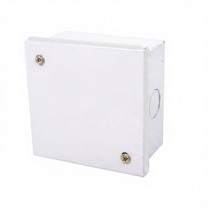 กล่องจ่ายไฟสีขาว 0 ช่องเสียบ ใช้ภายในและภายนอกอาคาร สำหรับงานอุตสาหกรรม - Product Image 1