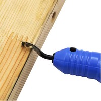 Couteau de coupe grattoir bord ébavurage tête fraises ensemble fraise outil à main pour bois plastique