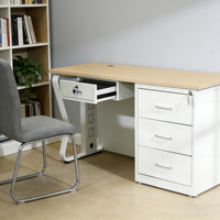 Bureau de travail modulaire moderne en acier avec cloison de séparation - Mobilier de bureau