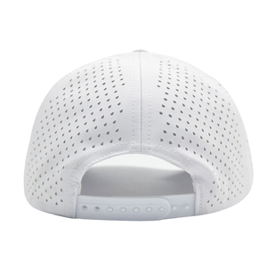 <span class=keywords><strong>Gorra</strong></span> <span class=keywords><strong>de</strong></span> golf <span class=keywords><strong>de</strong></span> 5 paneles en blanco, <span class=keywords><strong>de</strong></span> poliéster impermeable, perforada con láser, para deportes, <span class=keywords><strong>correr</strong></span>, béisbol, con logotipo personalizado - Product Image 3