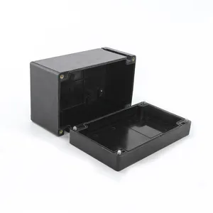 Customized Design Black Waterproof Plastic Enclosure Box Electronic Junction Box