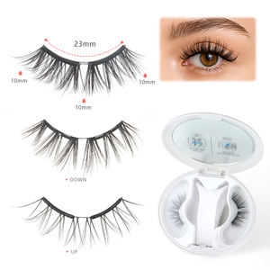 Pestañas Magnéticas 3D Reutilizables de Etiqueta Privada al por Mayor, Pestañas Postizas Magnéticas Naturales y Suaves con Aplicador - Product Image 2