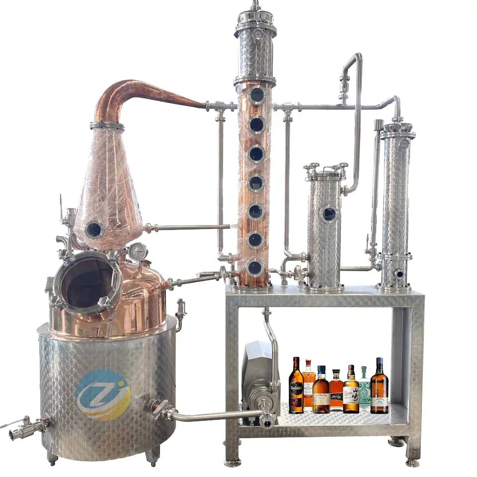 300L yüksek kalite çok ruhları hala ticari için viski Gin distile alkol Distill
