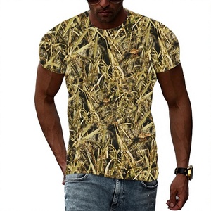T-shirt unisexe respirant d'été vert camouflage POT FOUR INTERNATIONAL pour adultes, à manches courtes, extensible, imprimé animal, idéal pour la chasse - Product Image 5
