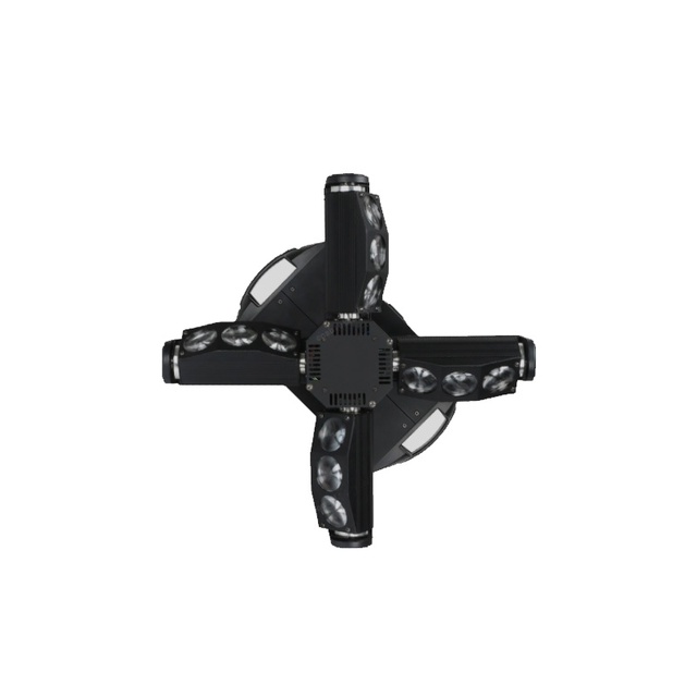 SC China New Design Pioneer Dj Equipment 12pcs*10w Rgbw 4in1 Led Sharpy Cross Beam Moving Head Stage 12*10W Light