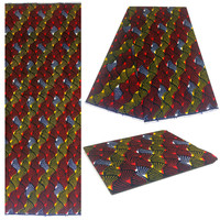 Obral Besar Kain Gaun Harga Grosir Kain Lilin Afrika Cetak Katun Ankara 100% Batik