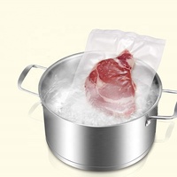 Sacs sous vide pour aliments en vrac, étanches à l'humidité, résistants aux déchirures, thermosoudés, sérigraphiés, en plastique PA/NY, pour le stockage des biscuits