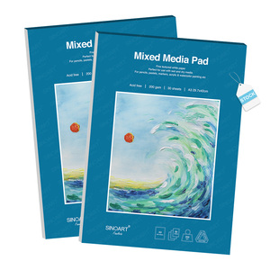 Blocco per Tecniche Miste SINOART, Album <span class=keywords><strong>da</strong></span> <span class=keywords><strong>Disegno</strong></span> <span class=keywords><strong>A3</strong></span> con 30 <span class=keywords><strong>Fogli</strong></span>, Blocco Artistico per Acquerello e Tecniche Miste - Product Image 1