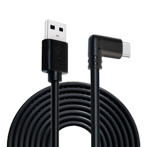 Câble de liaison pour <span class=keywords><strong>Oculus</strong></span> <span class=keywords><strong>Quest</strong></span> <span class=keywords><strong>2</strong></span> USB 3.0 Gen1 vers câble de type C charge rapide 60W 3A câble de chargeur pour téléphone et accessoires VR - Product Image 1