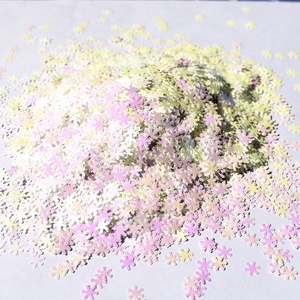Ornements <span class=keywords><strong>de</strong></span> noël <span class=keywords><strong>de</strong></span> paillettes <span class=keywords><strong>de</strong></span> polyester en vrac Flocons <span class=keywords><strong>De</strong></span> <span class=keywords><strong>Neige</strong></span> en forme <span class=keywords><strong>de</strong></span> paillettes - Product Image 6
