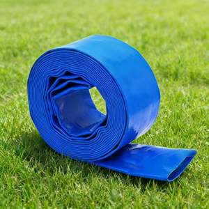 <span class=keywords><strong>Tuyau</strong></span> plat en <span class=keywords><strong>PVC</strong></span> léger, facile à transporter, pour l'irrigation agricole, le drainage de l'eau et les travaux de construction - Product Image 1