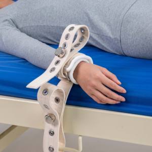 SM esaret kısıtlama ayarlanabilir pamuk kelepçe tıbbi ekstremite sabit kayış bilek ayak bileği manyetik kısıtlama kemer hasta için - Product Image 3