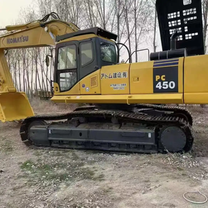 Excavatrice d'occasion puissante Komatsu PC450 prête à l'emploi, haute efficacité, livraison rapide, expédition mondiale, idéale pour travaux en carrière, à vendre - Product Image 6