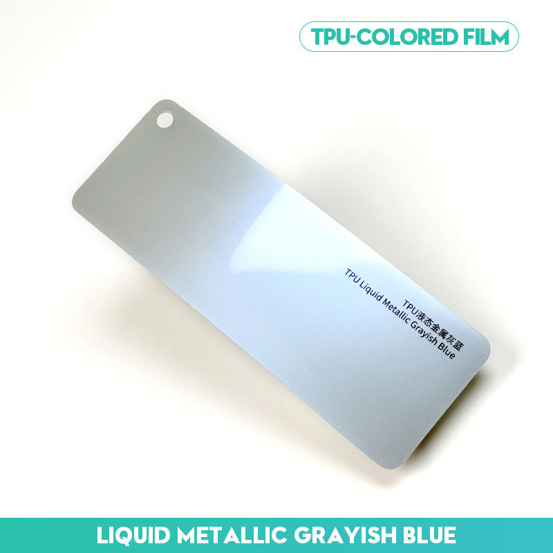 Liquid Metallic Grayish Blue