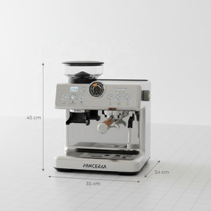 Macchina da Caffè Espresso Professionale PANCERKA 3-in-1 con Touch Screen e Macinacaffè, Cafettiera Elettrica per Hotel - Product Image 6