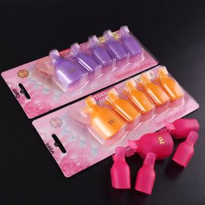 Autres outils pour l'art des ongles, best-seller, lot de 5 pinces pour retirer les ongles d'orteils, 6 options de couleurs, pinces de pédicure pour le gel, dépose du vernis - Product Image 2