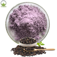 100% Wateroplosbare Zwarte Wolfberry Fruitpoeder Te Koop