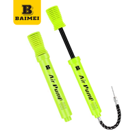 BAIMEI SX11 Custom Mini Bicycle Tire Hand Pump Portable Inflatable Ball Valve 120 PSI Eco-Friendly Low Price OEM