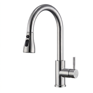 Kitchen Faucet with Pull Out Sprayer for Restaurant Use - Product Image 1