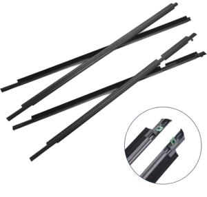 4Pcs Màu Đen Xe Cửa Sổ Cửa Con Dấu Cao Su Bên Ngoài Cho 2003 2004 2005 2006 2007 2008 2009 Toyota Land Cruiser Prado 120 Loạt - Product Image 2