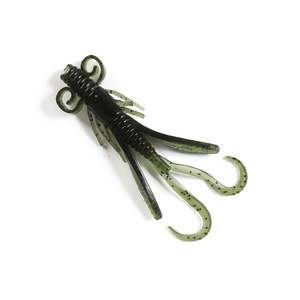 Bolsa de 4 piezas de silicona suave 3D <span class=keywords><strong>camarones</strong></span> de hundimiento lento cebo artificial cangrejos <span class=keywords><strong>y</strong></span> <span class=keywords><strong>gambas</strong></span> para peces de agua salada pesca de lubina en ríos - Product Image 3