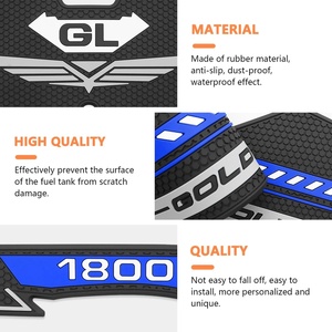 Voor Gold Wing GL1800 2018-2025 Motorfiets Accessoires Vervanging Brandstoftank Pad Antislip Zijkant Waterdicht Nieuwe <span class=keywords><strong>Sticker</strong></span> 1 Jaar - Product Image 6