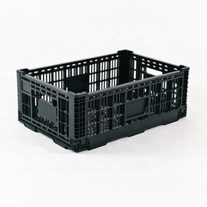 High quality customized folding PP plastic crates for fruits and vegetables