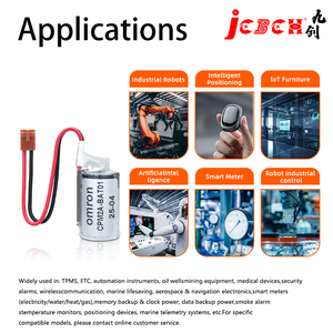La Batería JCBCH ER3V 3.6V Li-SOCl2 es Adecuada para el Controlador de Programación PLC Servo Industrial OMRON CPM2A-BAT01 - Product Image 3