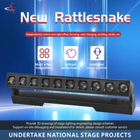 X1060 10*60W DMX Led Bar Stage Light Tête Mobile Rotation Faisceau Éclairage Professionnel pour Disco KTV Club Parties